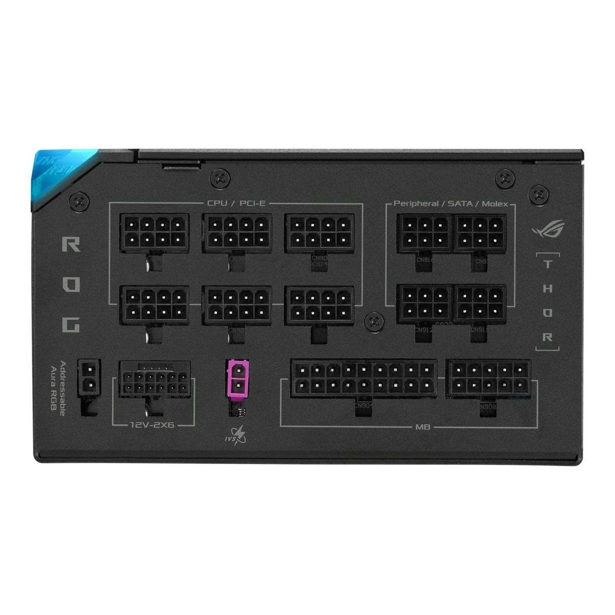 ASUS ROG THOR 1200W Platinum III 80 Plus Platinum Fully Modular Black ATX Power Supply 90YE00V2-B...