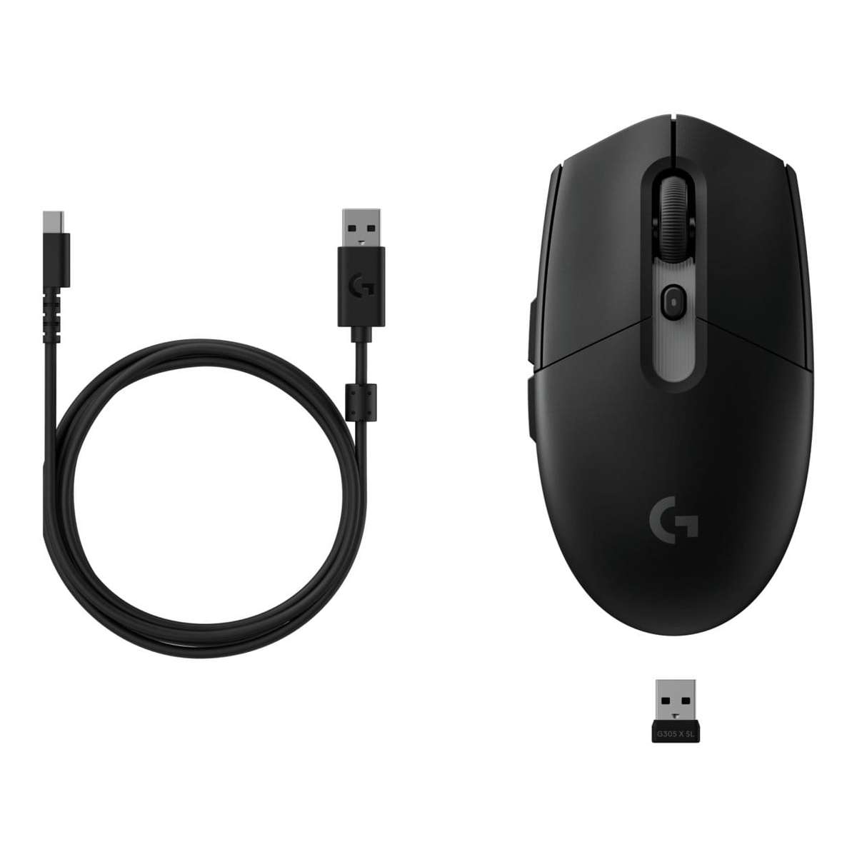 Logitech G305 X SUPERLIGHT LIGHTSPEED Wireless Gaming Mouse Black 910-007740