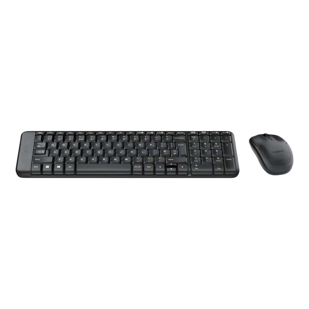 Logitech® MK220 Wireless Keyboard and Mouse Combo Black 920-003236