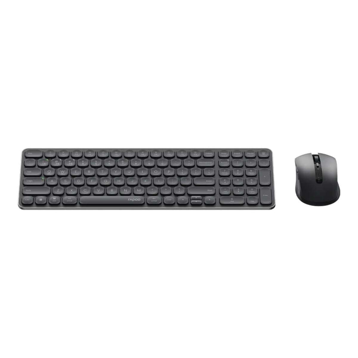 Rapoo Multi-Mode Blade Ultra Slim Wireless Keyboard and Mouse Combo Black 9350S