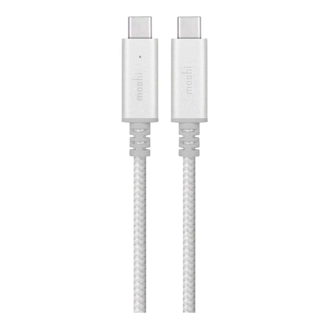 Moshi Integra Type-C Male to Male Smart LED Cable 2m Silver 99MO084245