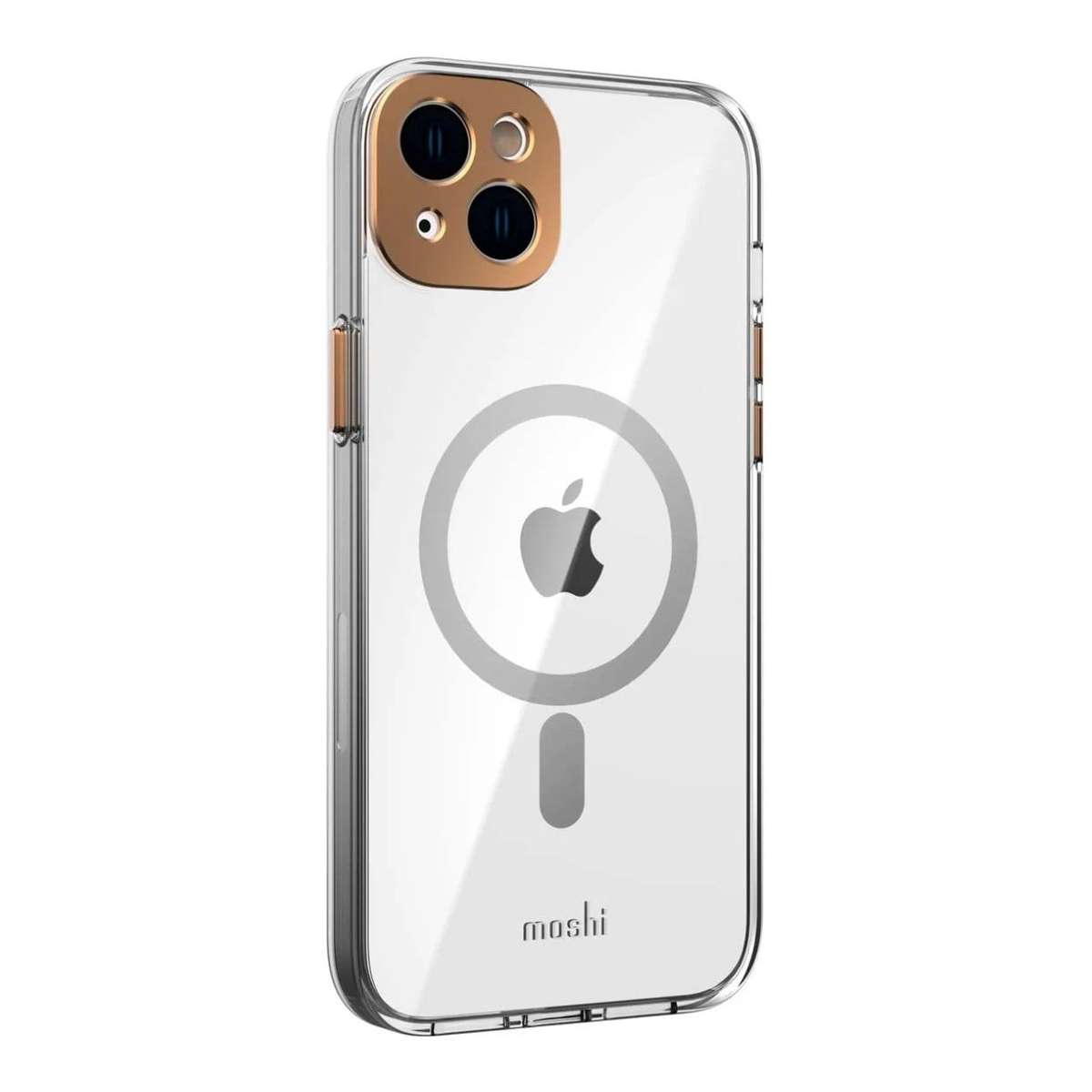 Moshi iGlaze Slim Hardshell MagSafe Case for iPhone 14 Plus - Sunset Gold 99MO137226
