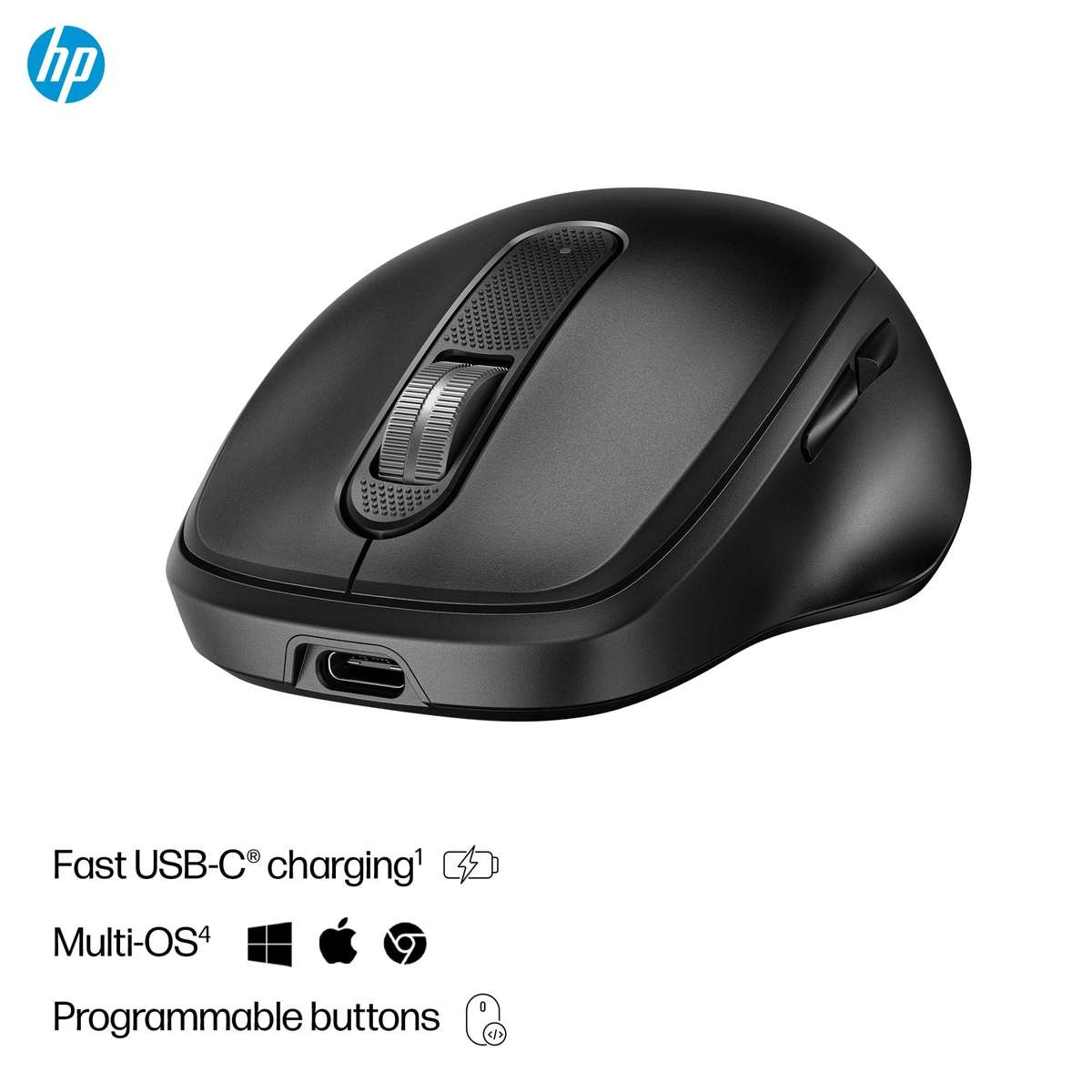 HP 515 Ultra-Fast Rechargeable Wireless Mouse 9C2F7AA