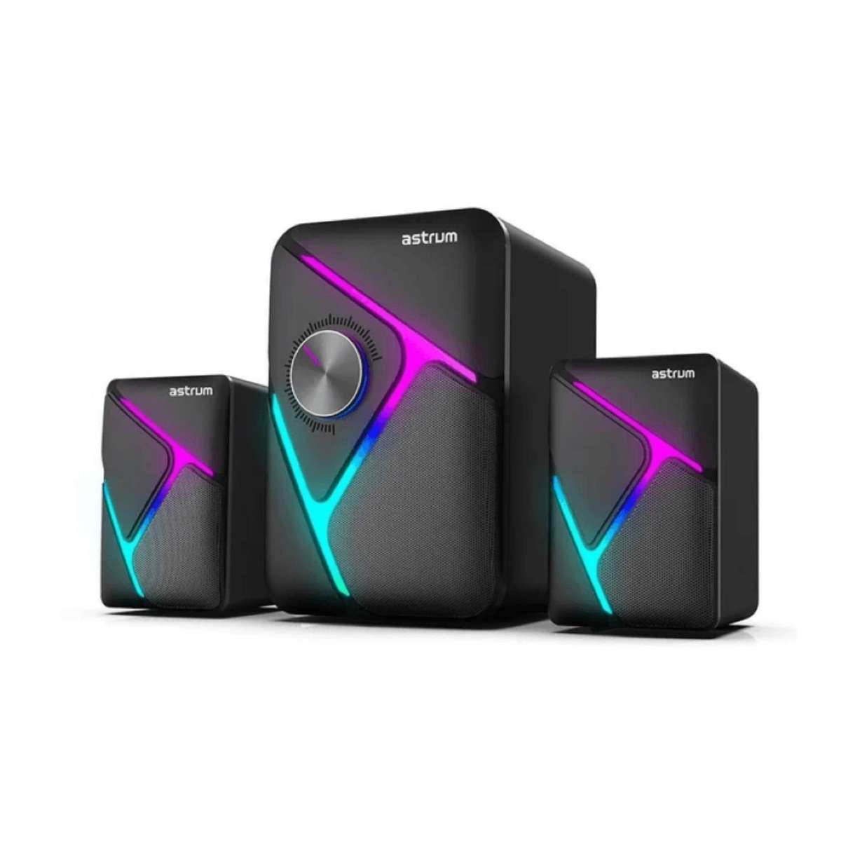 Astrum SM030 2.1CH 20W LED Speakers A13003-B