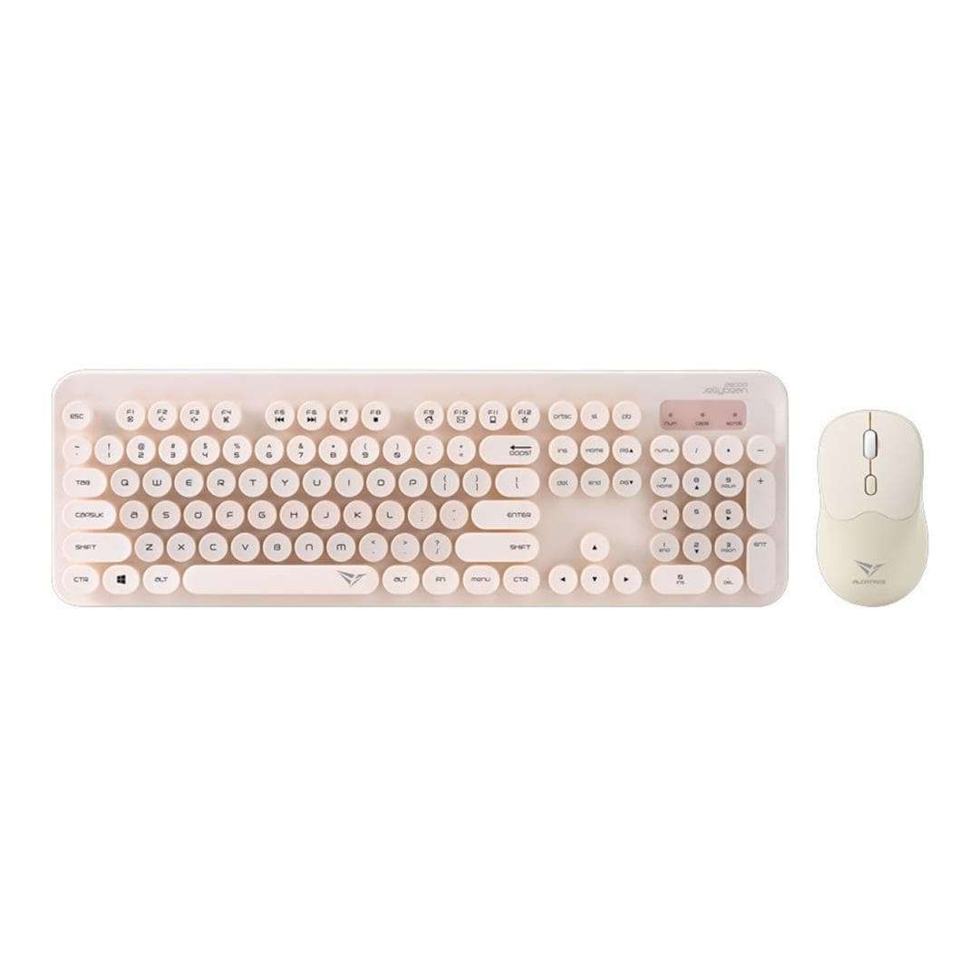 Alcatroz Jellybean A5000 Wireless Keyboard and Mouse Combo Macaron A5000MACARON