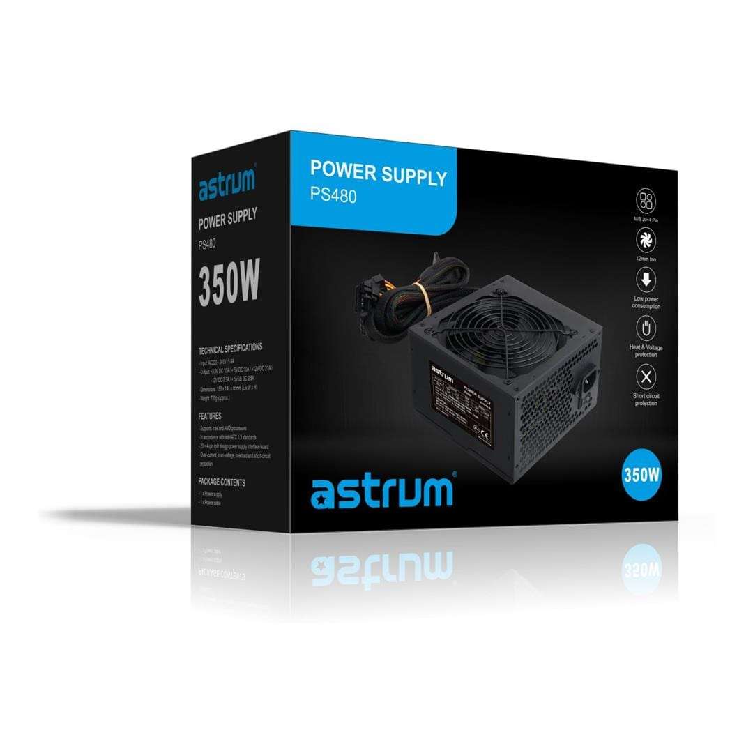 Astrum PS480 350W Desktop Switching Power Supply A94048-B