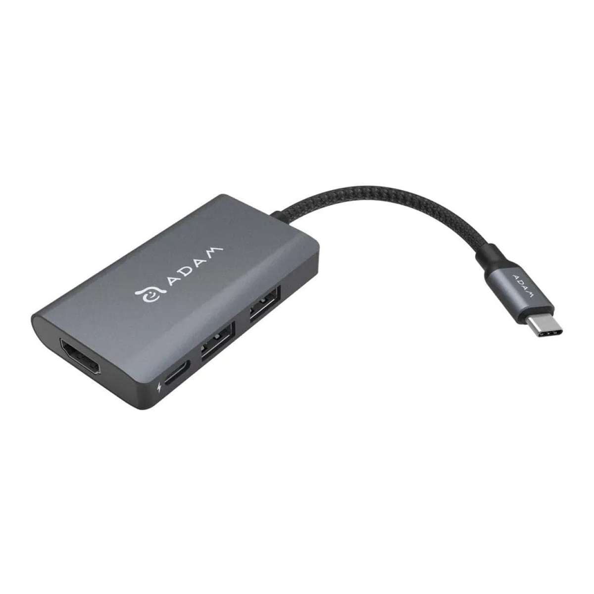 Adam Elements CASA A01m 4-in-1 Type-C Hub Grey AAPADHUBA01MGY