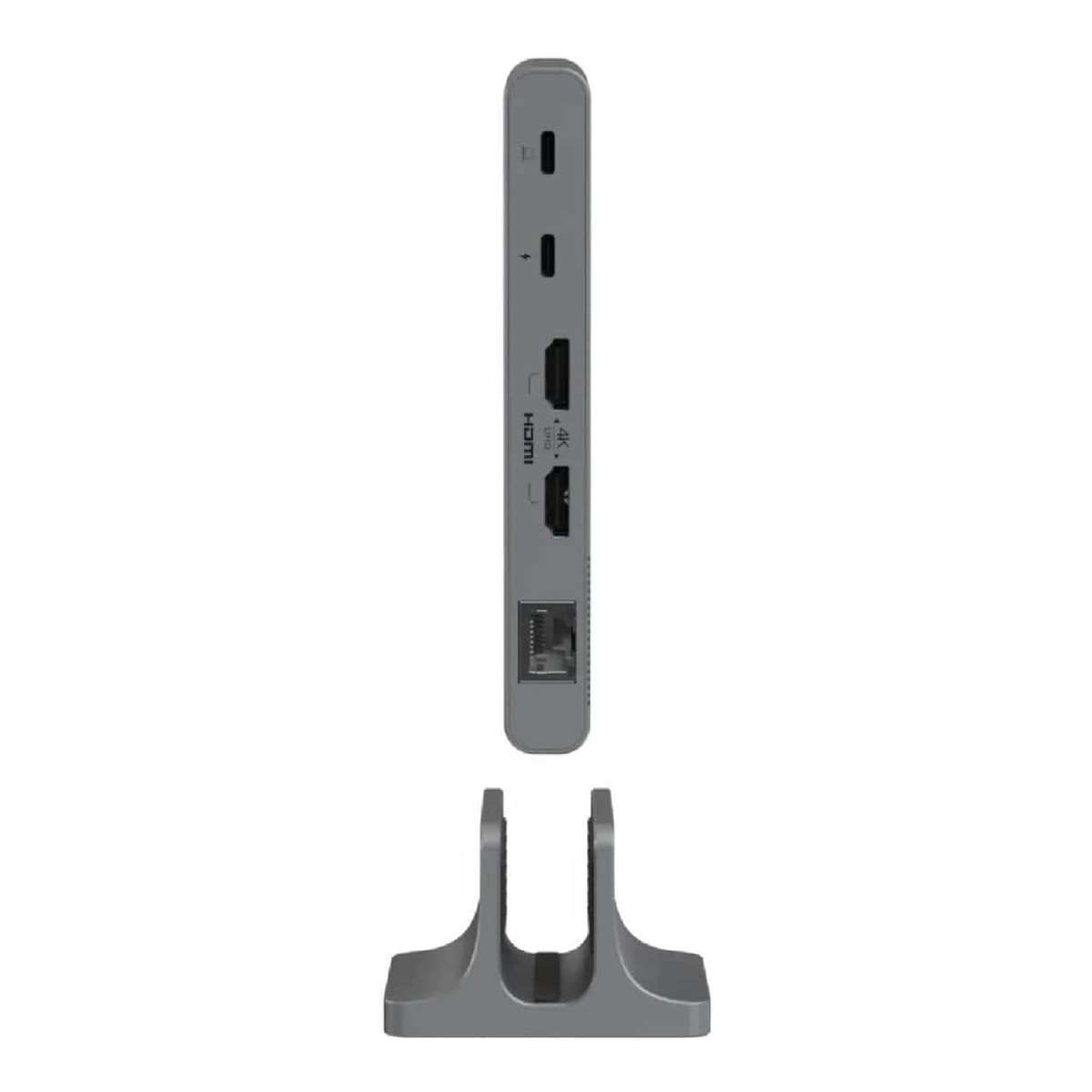 Adam Elements CASA Pro S 12-in-1 Type-C Hub Grey AAPADHUBPROSGY