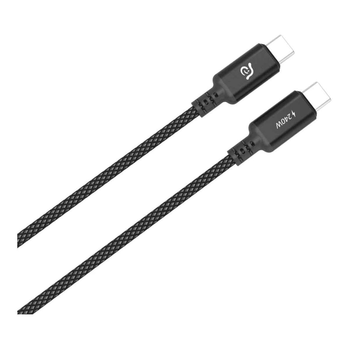 Adam Elements CASA P200 Male to Male Type-C Cable 2m Black ACBADP200BK
