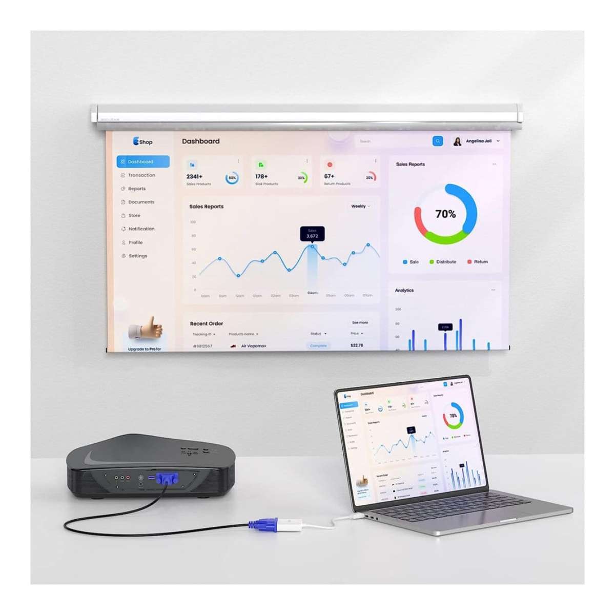Parrot HDMI to VGA with Audio Converter AD2008