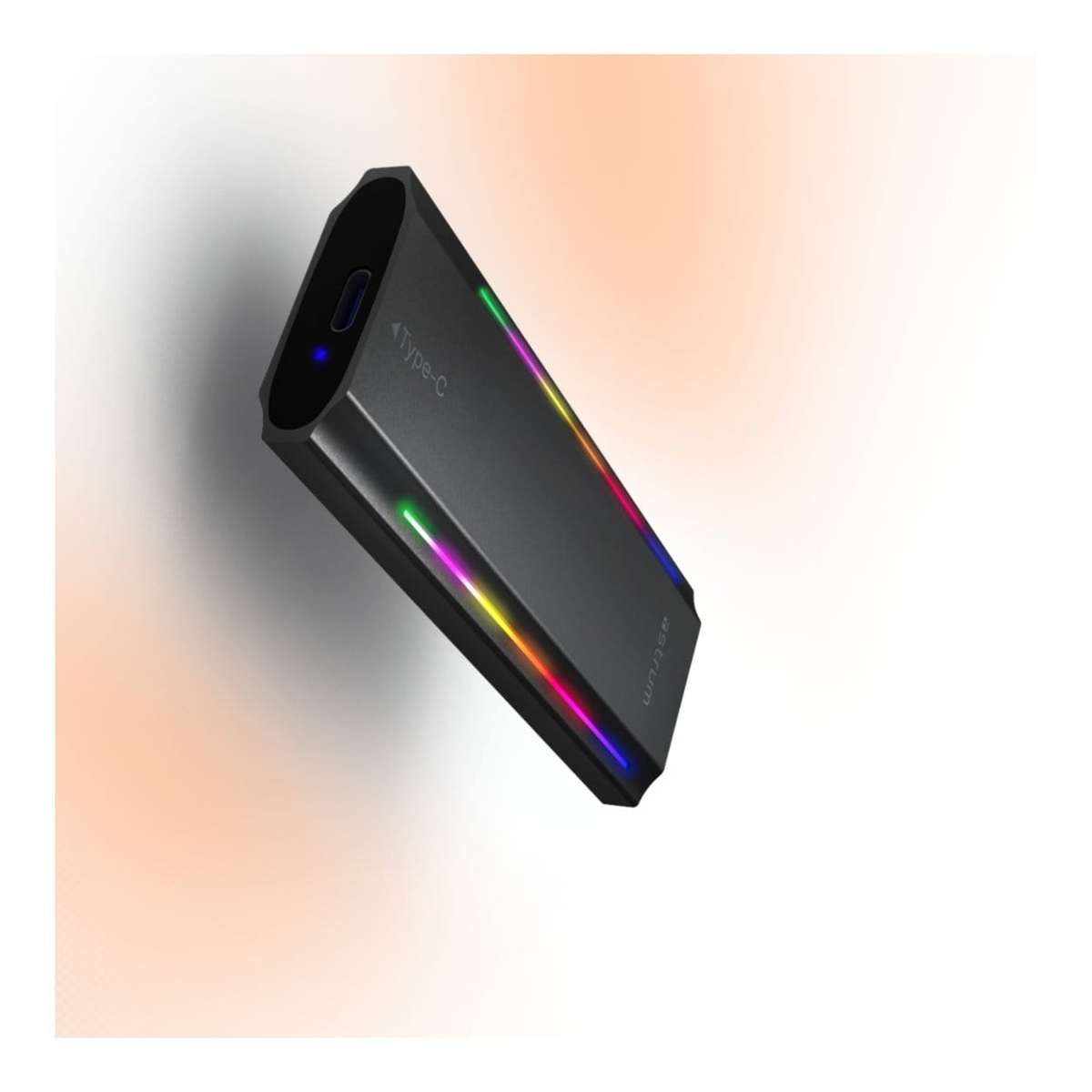 Astrum ENP4310G RGB NVMe M.2 SSD PCIe & NGFF Enclosure AENP4310GB