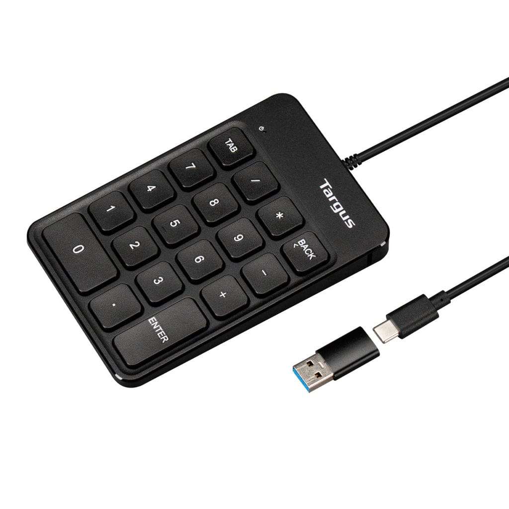 Targus AKP13GL Wired Numeric Keypad Black