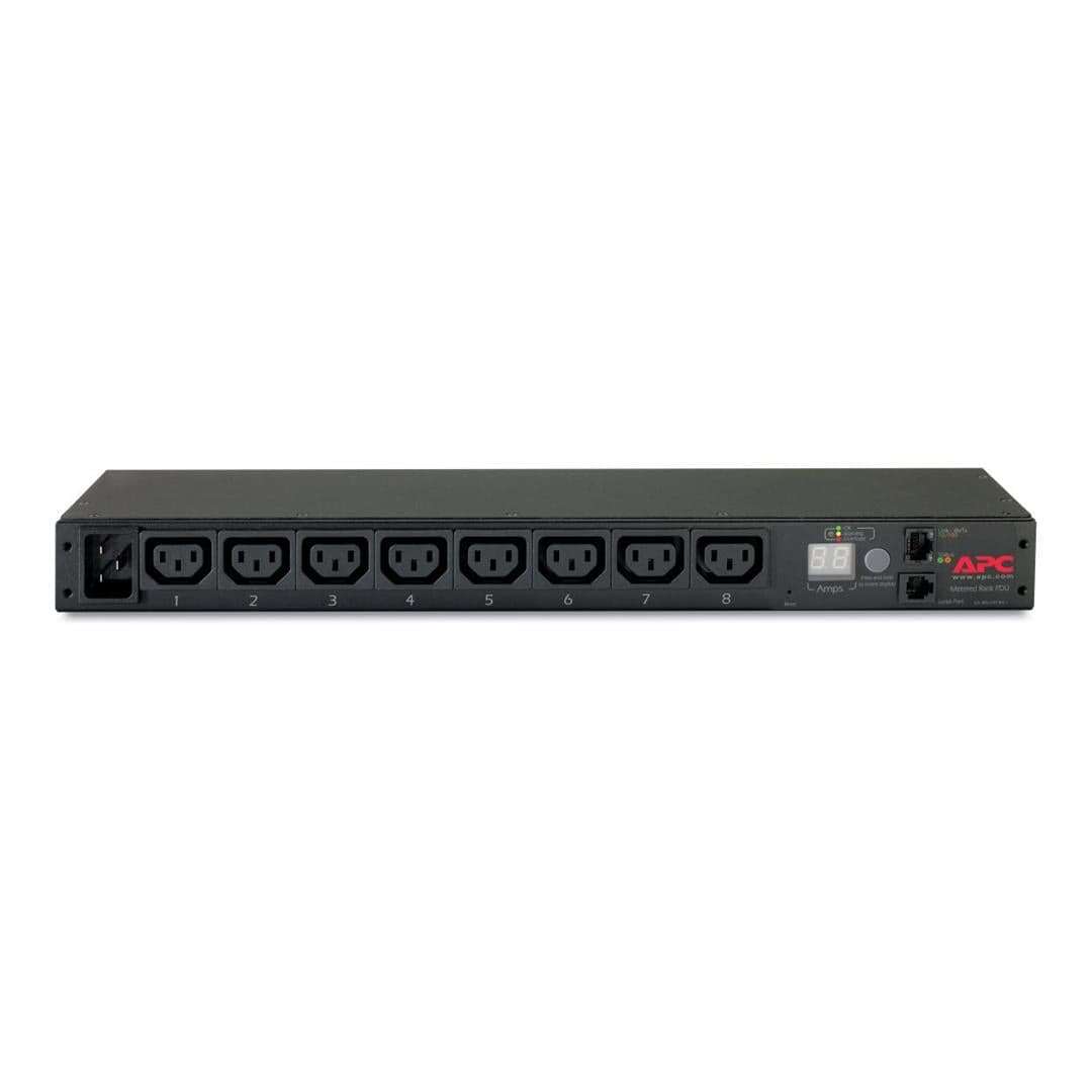 APC AP7821B 1U Rack Metered 16A 208/230V 8 x C13 Power Distribution Unit