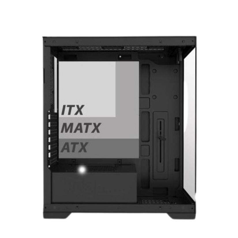 Armaggeddon Aquaron Pro ATX Gaming PC Case Black AQUARONPROBLK