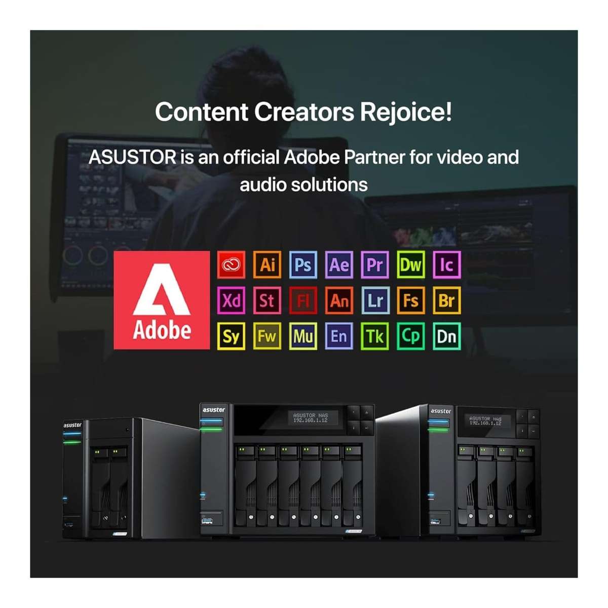 Asustor Lockerstor AS6702T 2 Gen2 2-Bay NAS