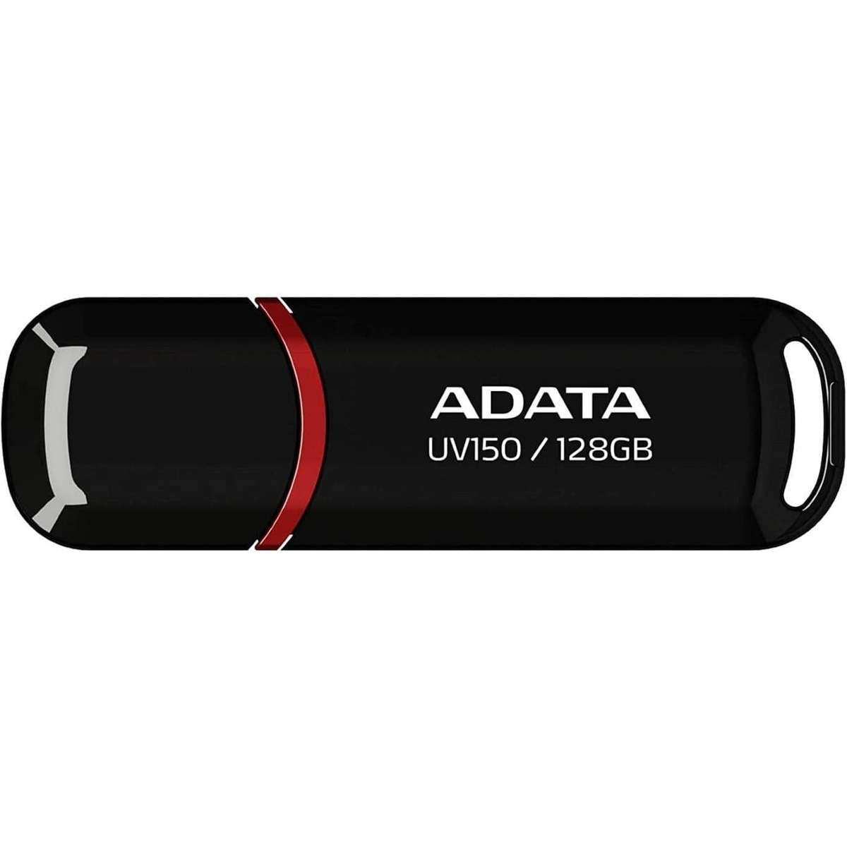 ADATA 128GB Type-A Portable USB Flash Drive Black AUV150-128G-RBK