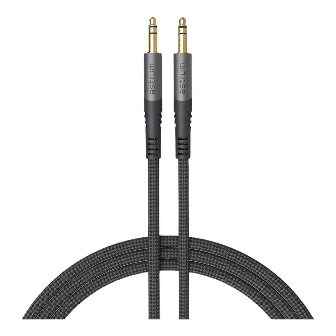 Astrum VMAM35 2m Braided Male to Male 3.5mm AUX Audio Cable AVMAM3520G