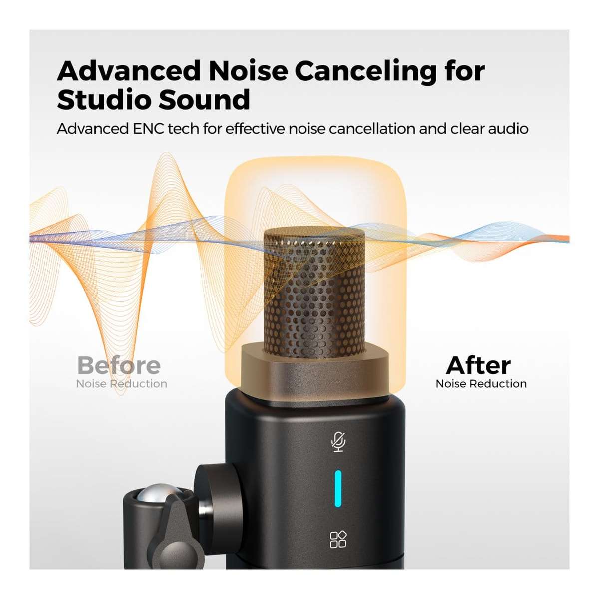 NearStream AM25X AI Noise-Canceling Condenser Microphone