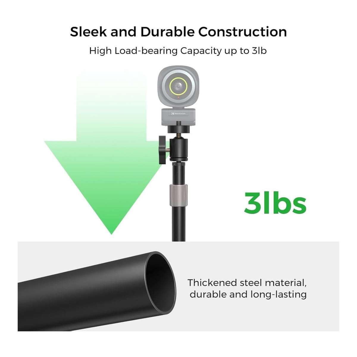 NearStream CZS01 Aluminum Webcam Stand with Base AW-CZS-01