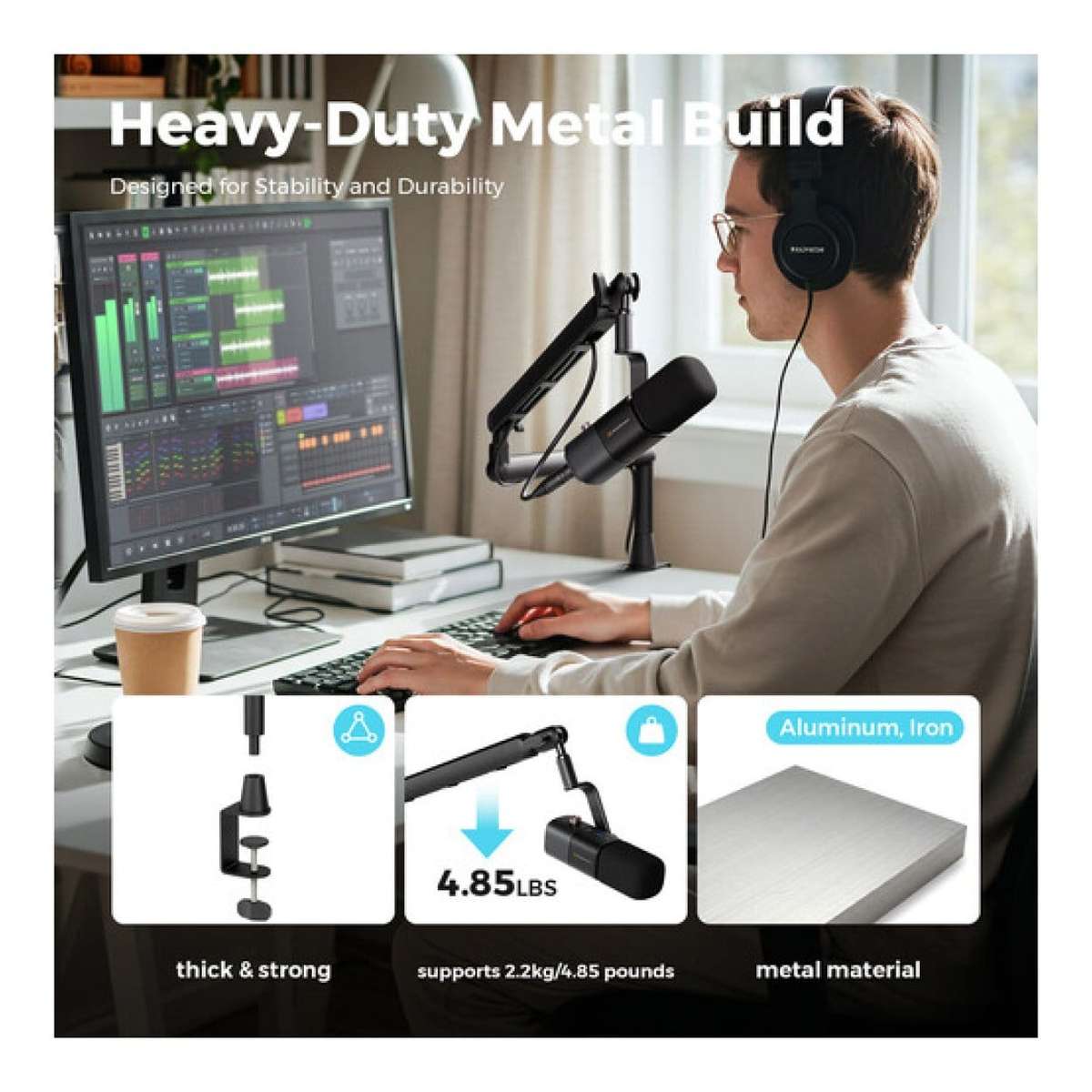 NearStream ST20 Boom Arm Desktop Stand AW-ST20