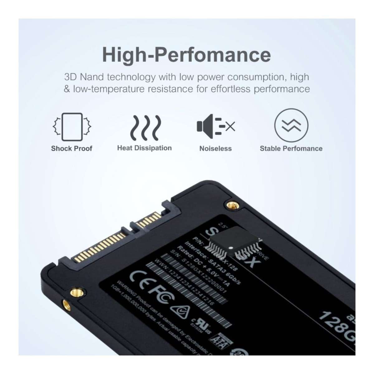 Astrum AX200XT 2.5-inch 2TB SATA3 Internal SSD