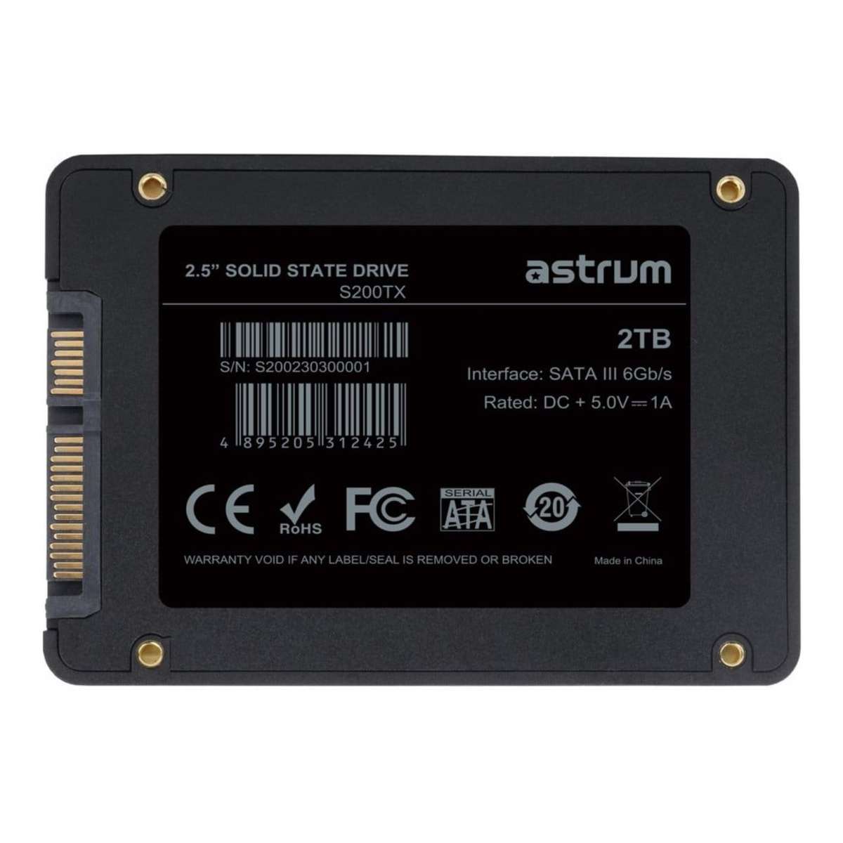 Astrum AX200XT 2.5-inch 2TB SATA3 Internal SSD