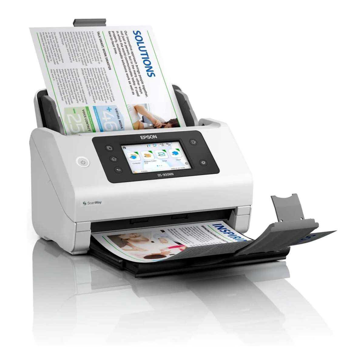 Epson WorkForce DS-900WN 600 DPI A4 Sheet-fed Scanner B11B276402