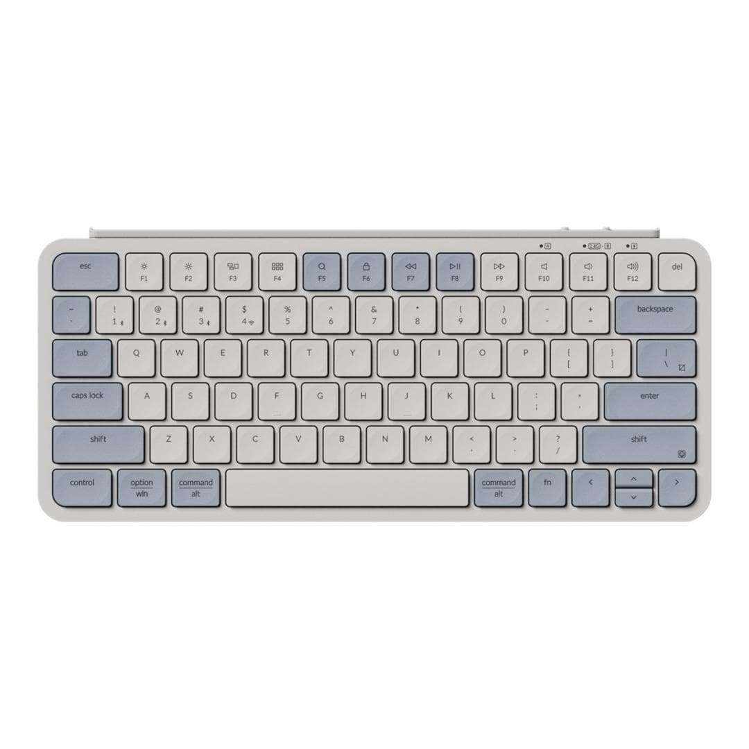 Keychron B1 Pro Ultra-Slim 75 Wireless Keyboard Retro Blue B1P-K11