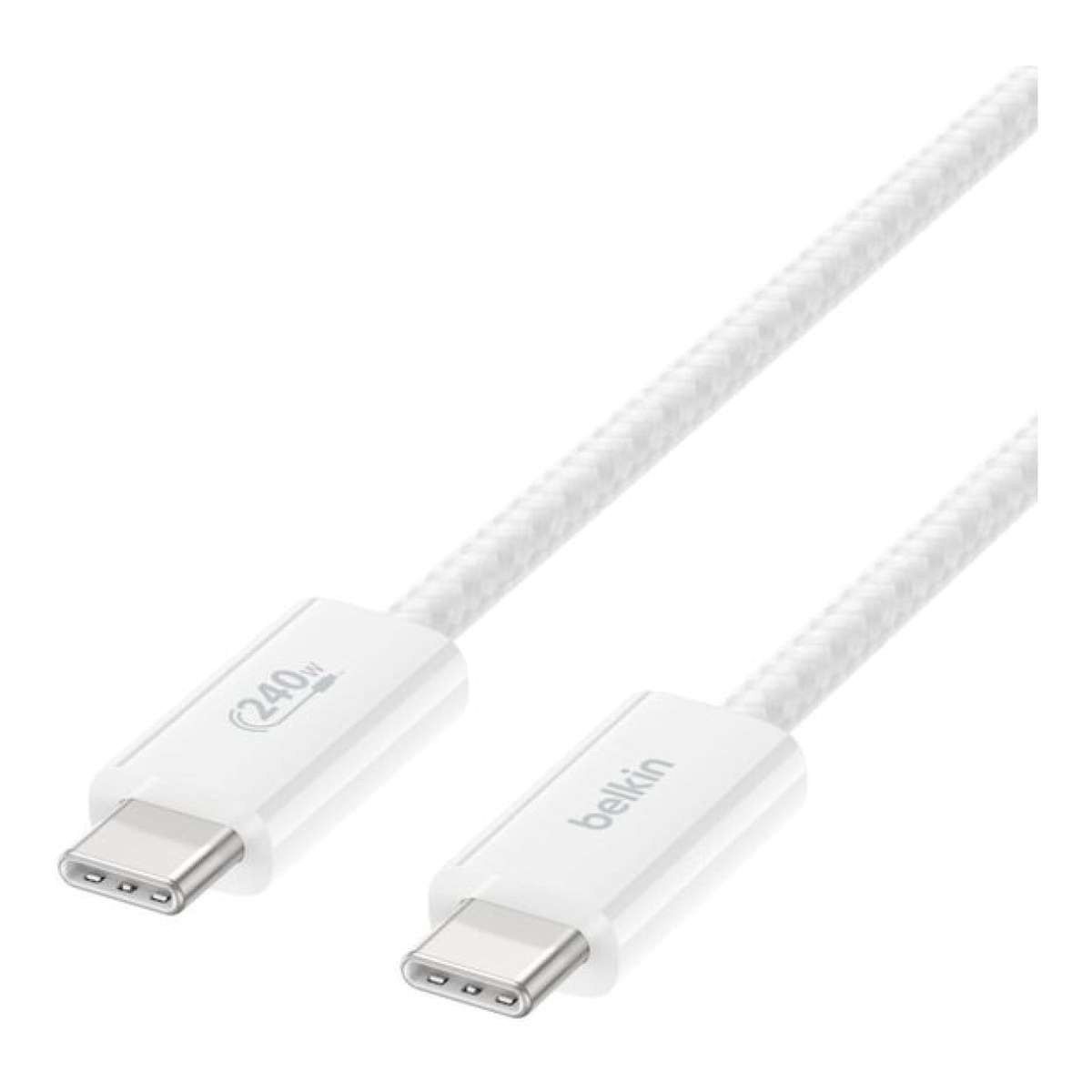Belkin BoostCharge Type-C Male to Male USB Cable 1.5m White BBD009HQ05WH2PK