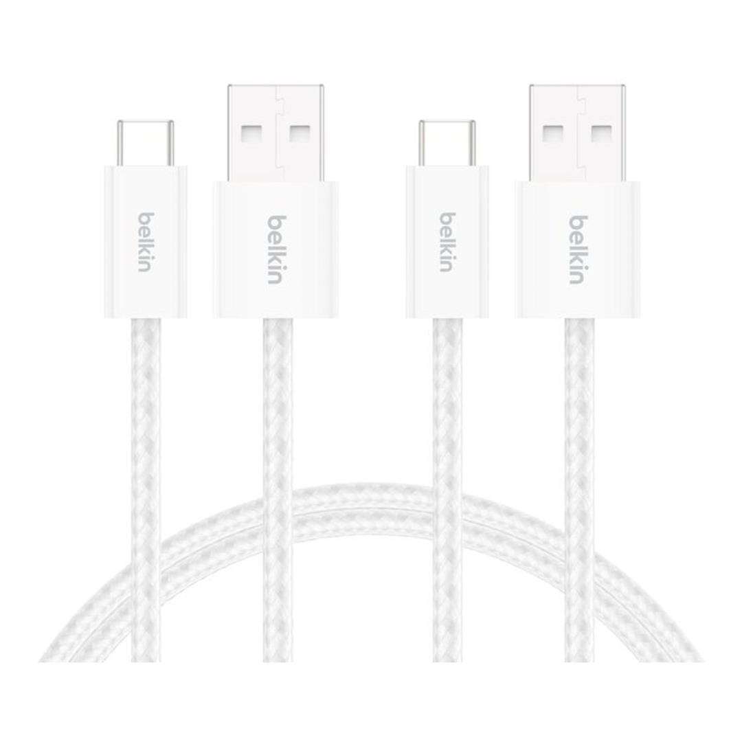 Belkin BoostCharge Type-C to Type-A USB Cable 1.5m White BBD010HQ05WH2PK