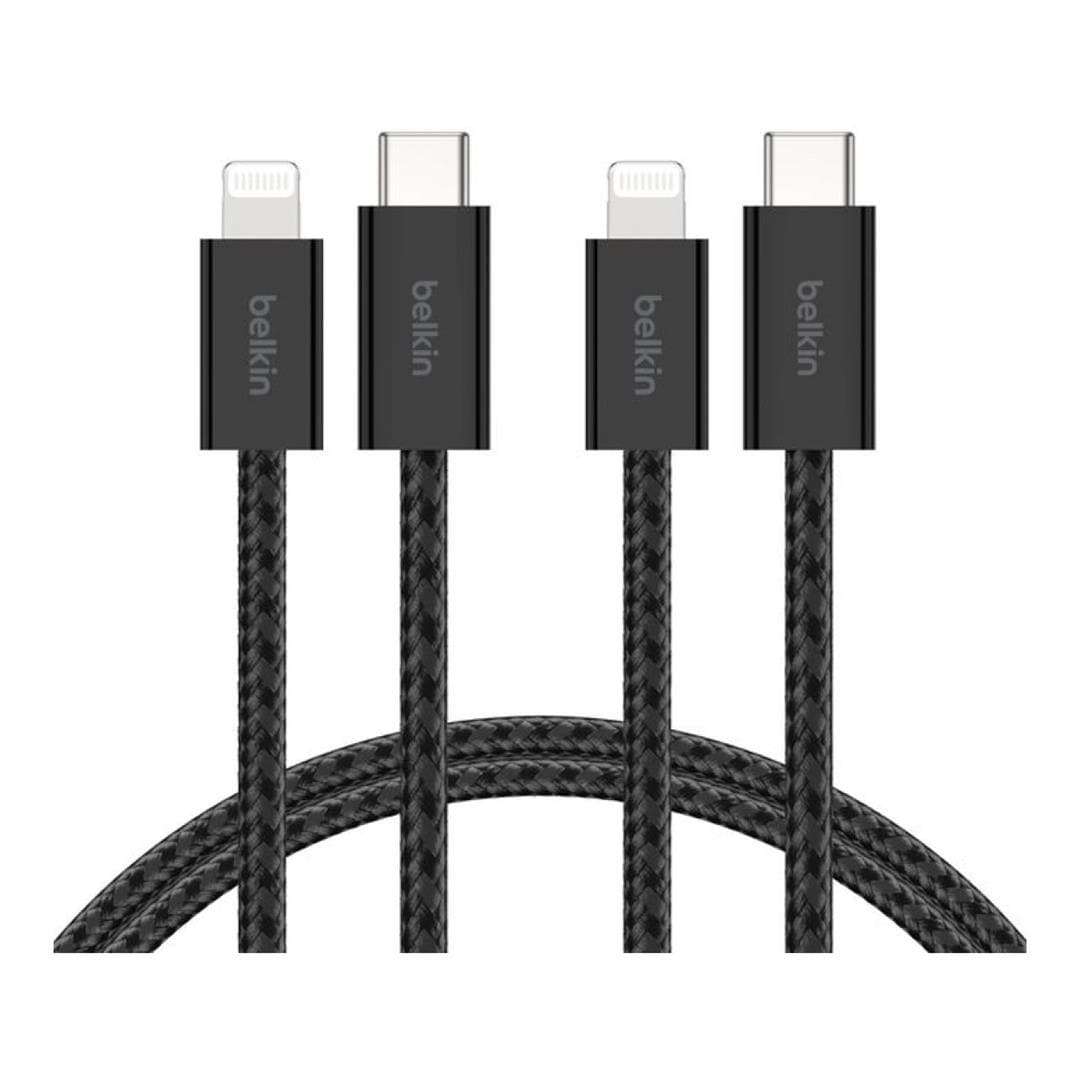 Belkin BoostCharge Type-C to Lightning USB Cable 1.5m Black BBD011HQ05BK2PK