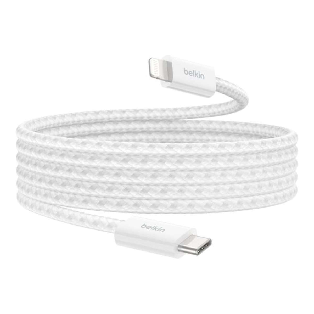 Belkin BoostCharge Type-C to Lightning USB Cable 1.5m White BBD011HQ05WH2PK