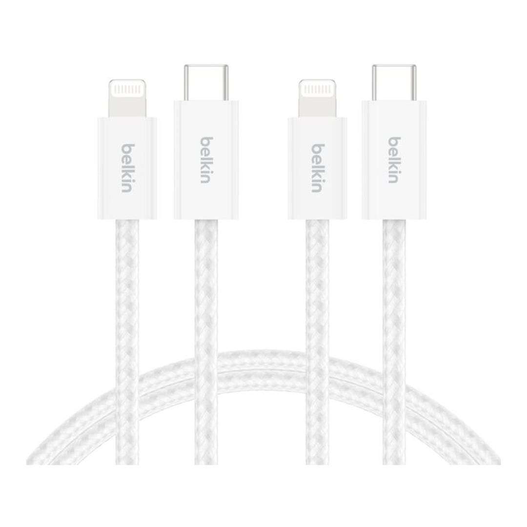 Belkin BoostCharge Type-C to Lightning USB Cable 1.5m White BBD011HQ05WH2PK