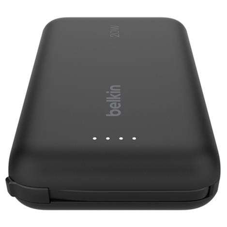 Belkin BoostCharge 10 000 mAh with USB-C Cable and Port Power Bank Black BPB021HQBK