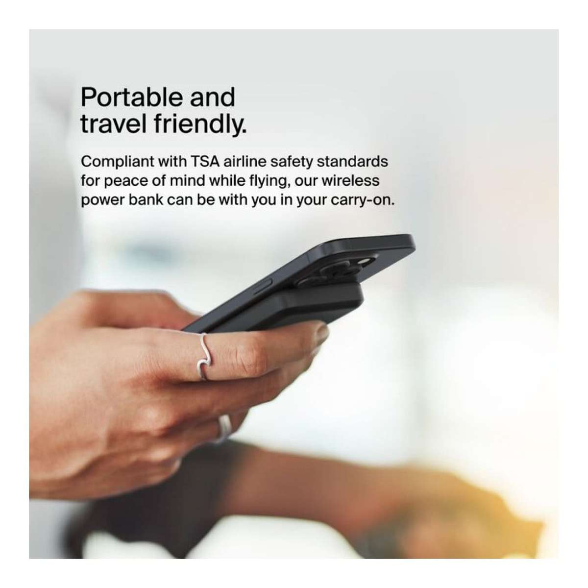 Belkin BoostCharge Pro 5000mAh Magnetic Powerbank with Qi2 Black BPD006BTBK