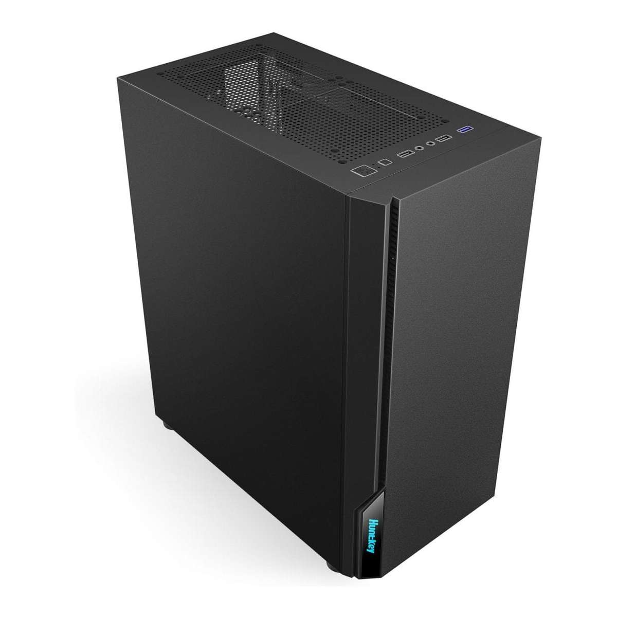 Huntkey BU530 Mid-Tower ATX PC Case - Black Steel