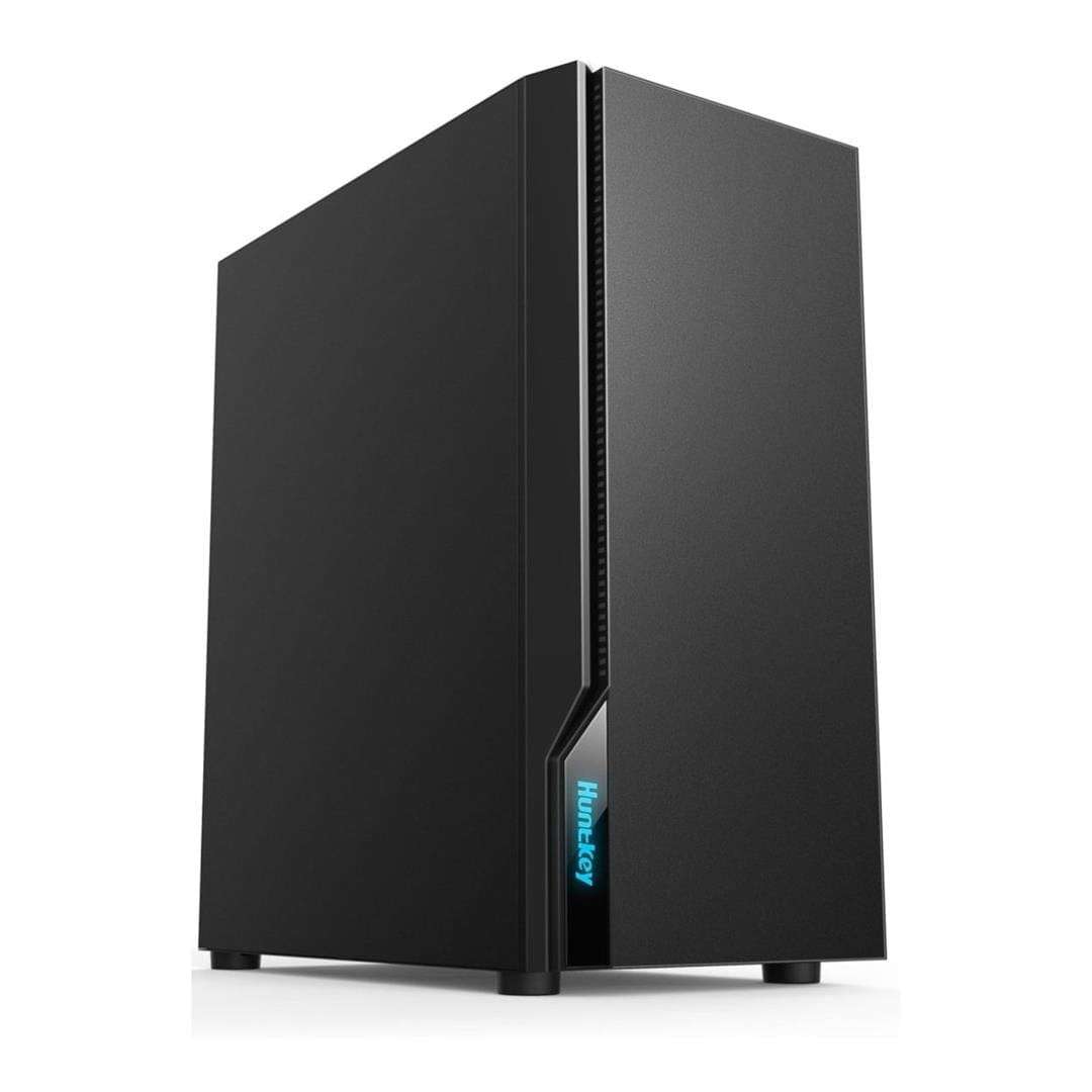Huntkey BU530 Mid-Tower ATX PC Case - Black Steel