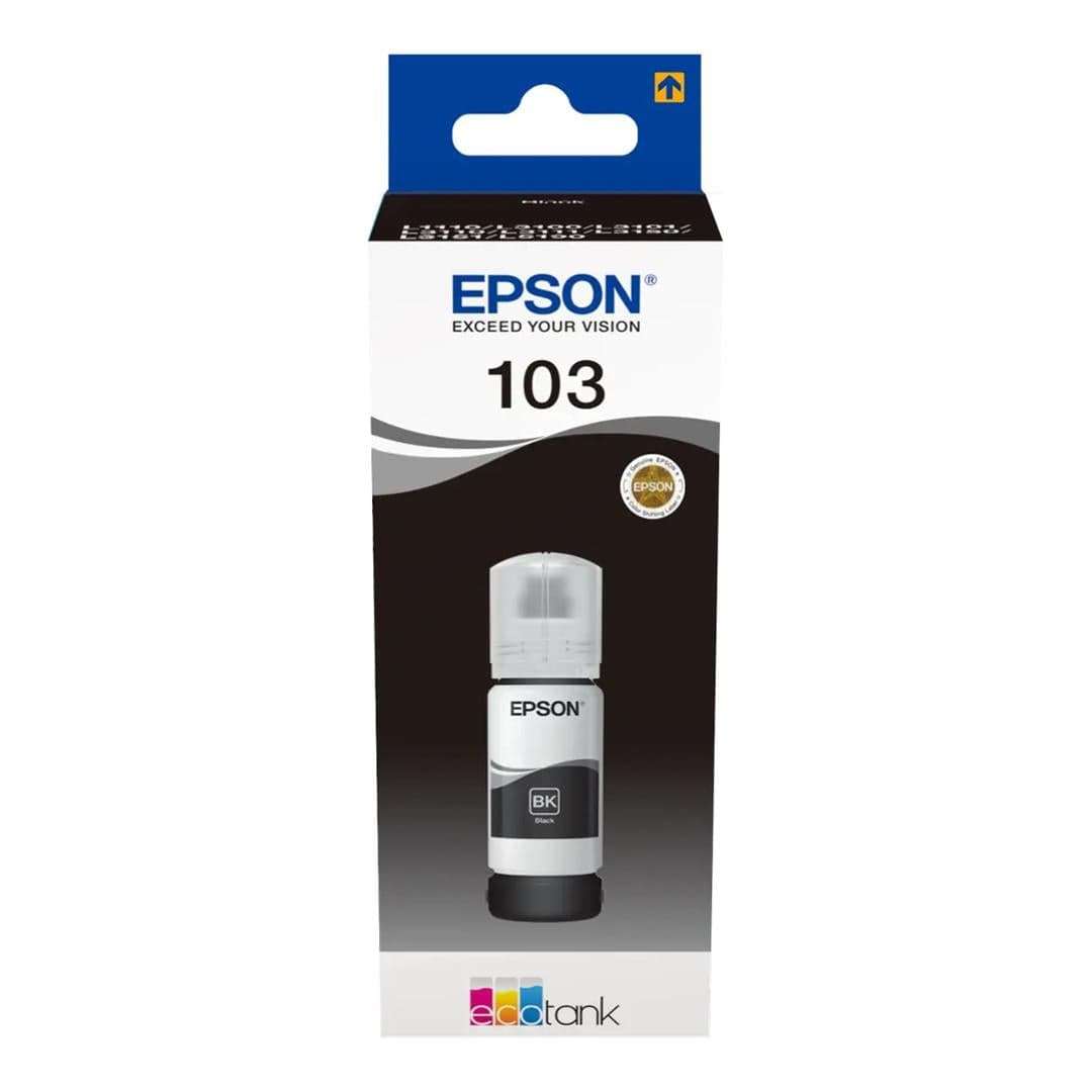 Epson 103 Ecotank Black Ink Bottle Original C13T00S14A Single-pack