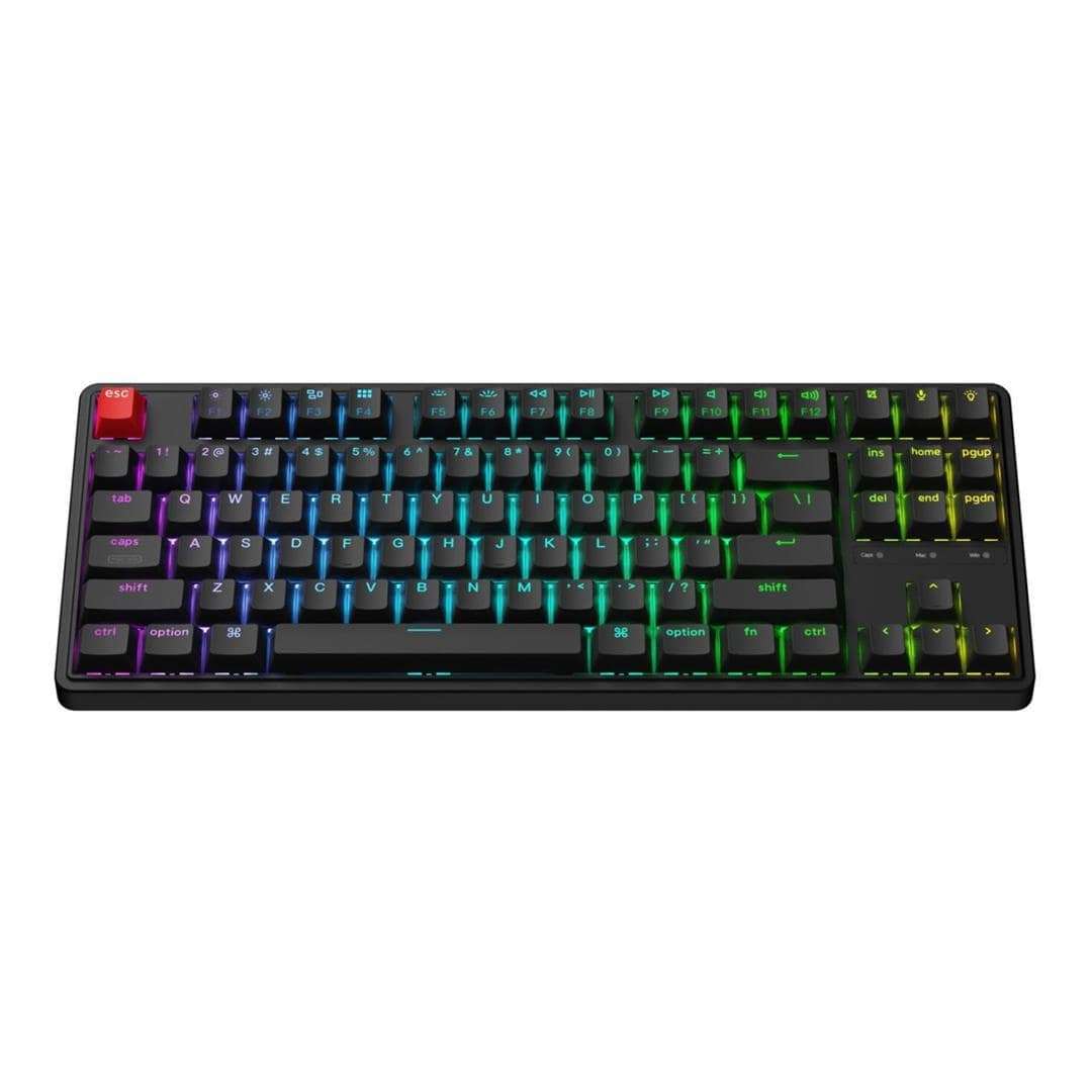 KeyChron C3 Pro 8K QMK Wired Custom Mechanical Keyboard - Black C3PX-H4