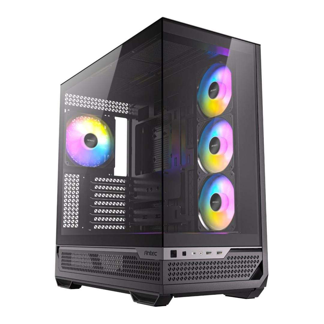 Antec C7 ARGB E-ATX Mid-Tower Gaming PC Case Black