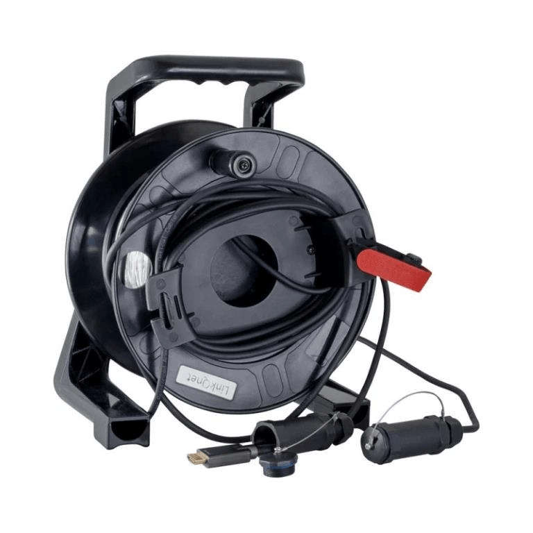 LinkQnet Armored Fibre HDMI Cable on Reel 50m CAB-ARMOR-HDMI-50M