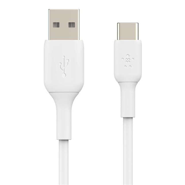 Belkin 1m BoostCharge USB-C to USB-A Cable White CAB001BT1MWH2PK