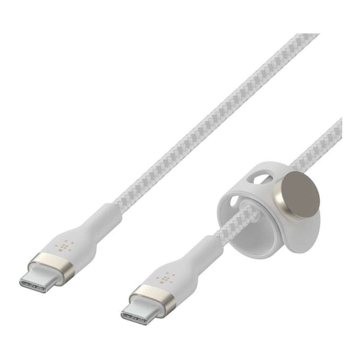 Belkin 2m BoostCharge Pro Flex USB-C to USB-C 60W Charging Cable White CAB011BT2MWH