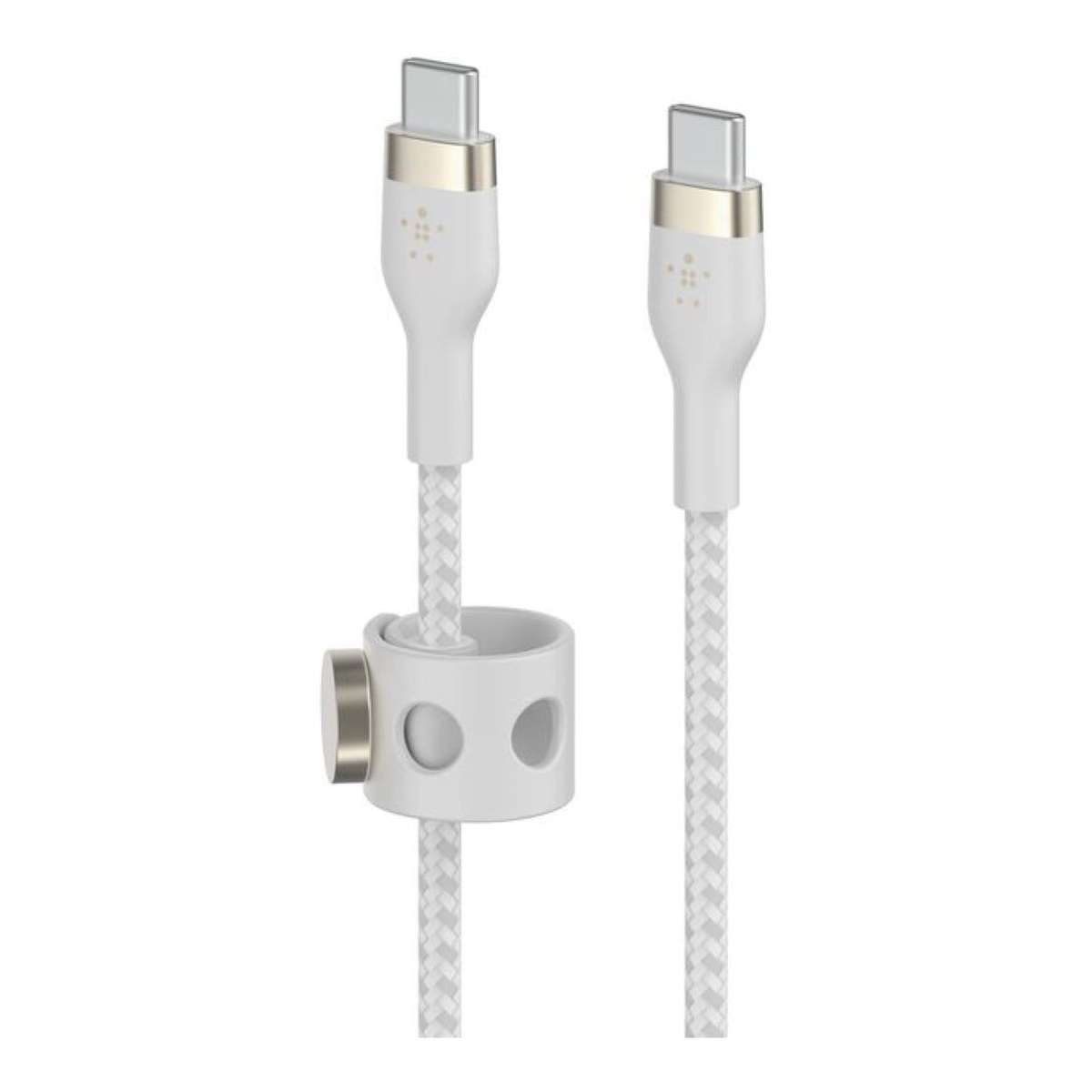 Belkin 3m BoostCharge Pro Flex USB-C to USB-C 60W Charging Cable White CAB011BT3MWH