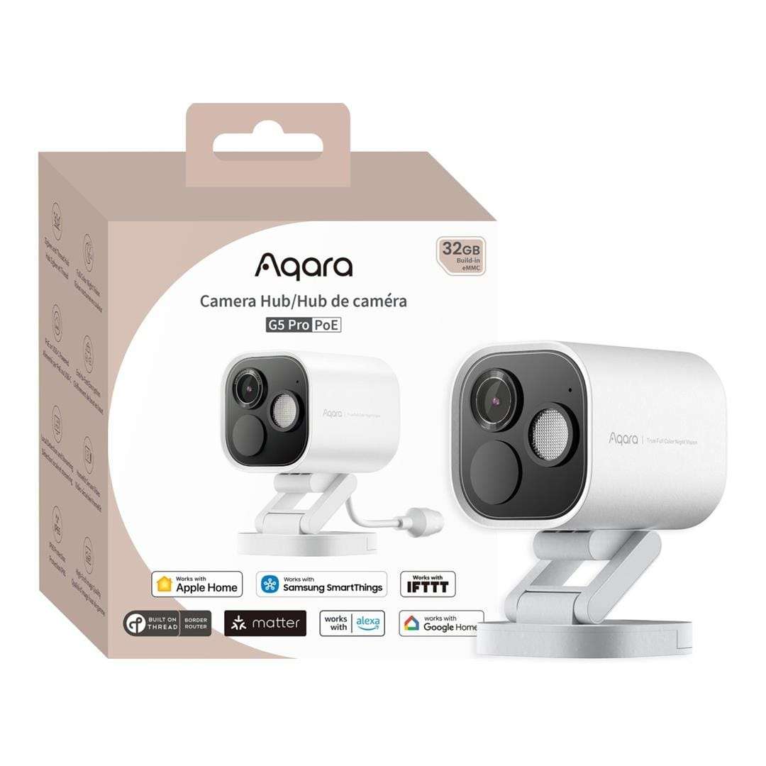 Aqara G5 Pro 32GB PoE Camera Hub White CH-C03D-W