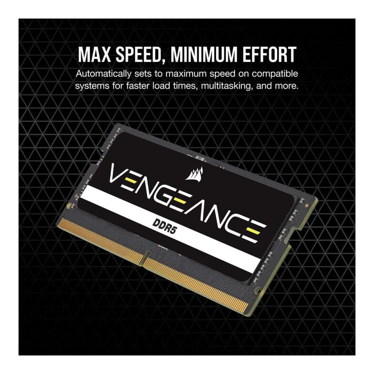 Corsair Vengeance CMSX16GX5M1A5600C48 SO-DIMM Memory Module 16GB DDR5 5600MHz
