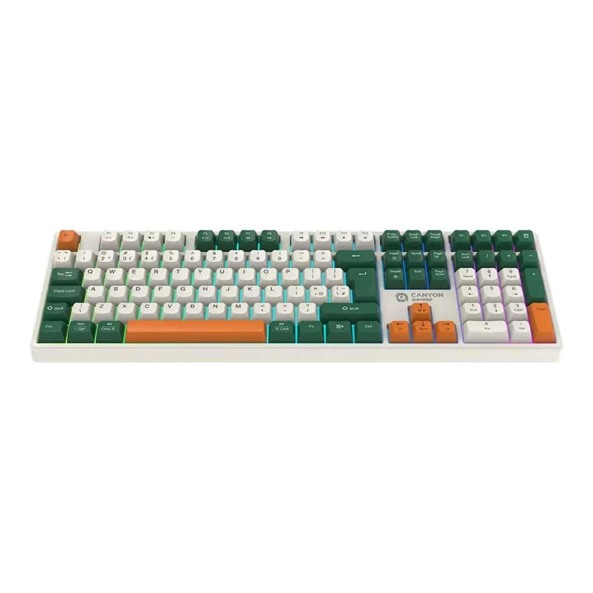 Canyon Shadder GKW-11RGB Wireless Keyboard White CND-SKBW11