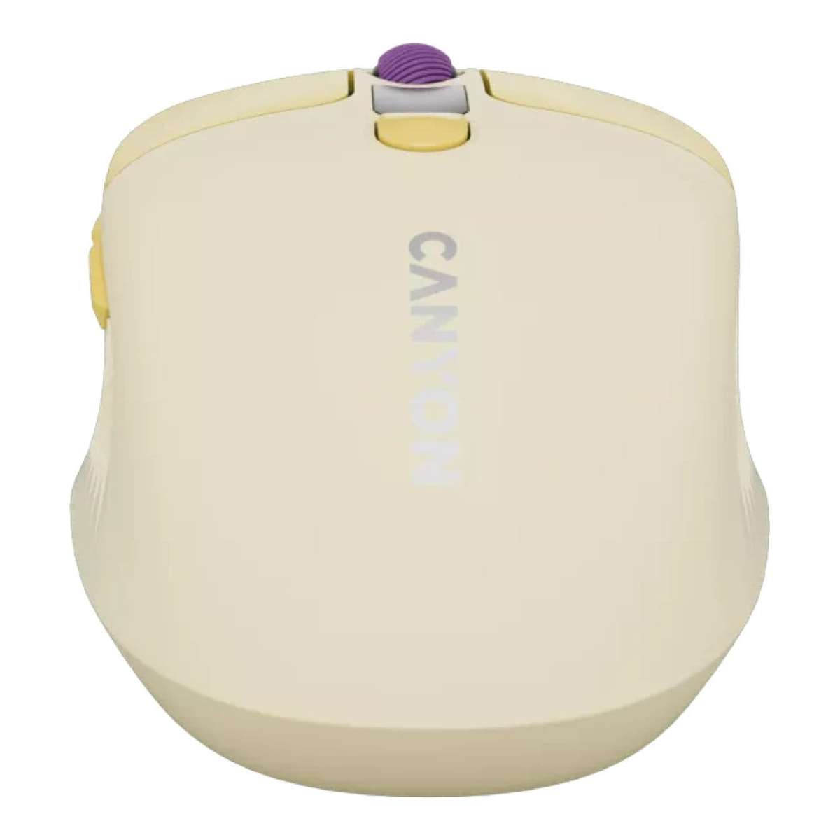 Canyon MW-26 LCD Wireless Silent Mouse Yellow CNS-CMSW26Y
