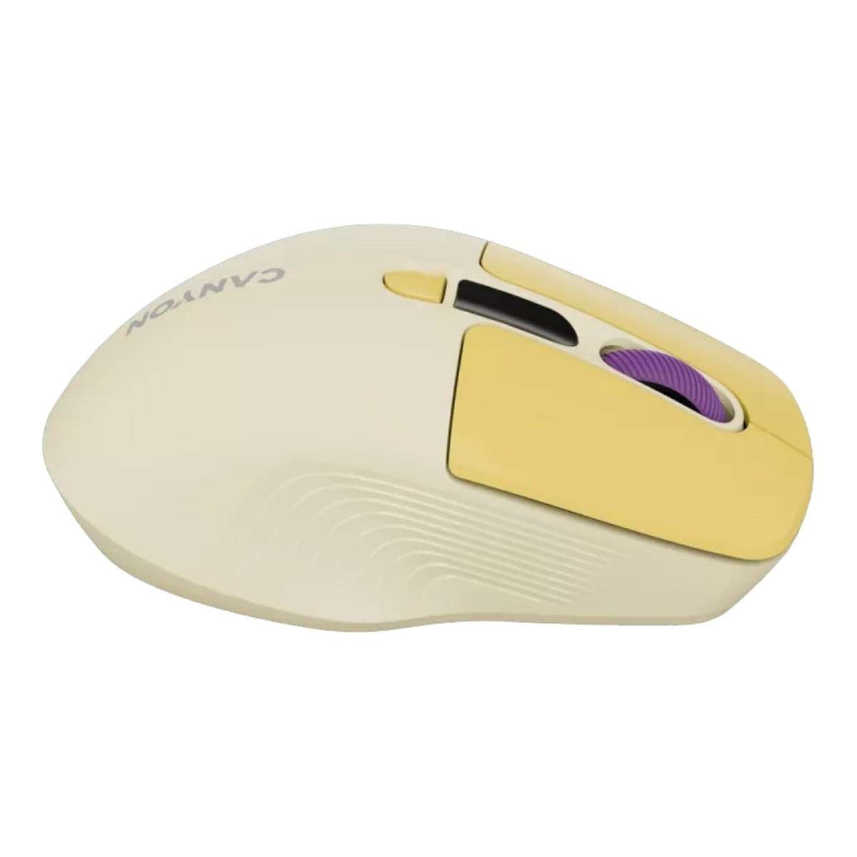 Canyon MW-26 LCD Wireless Silent Mouse Yellow CNS-CMSW26Y