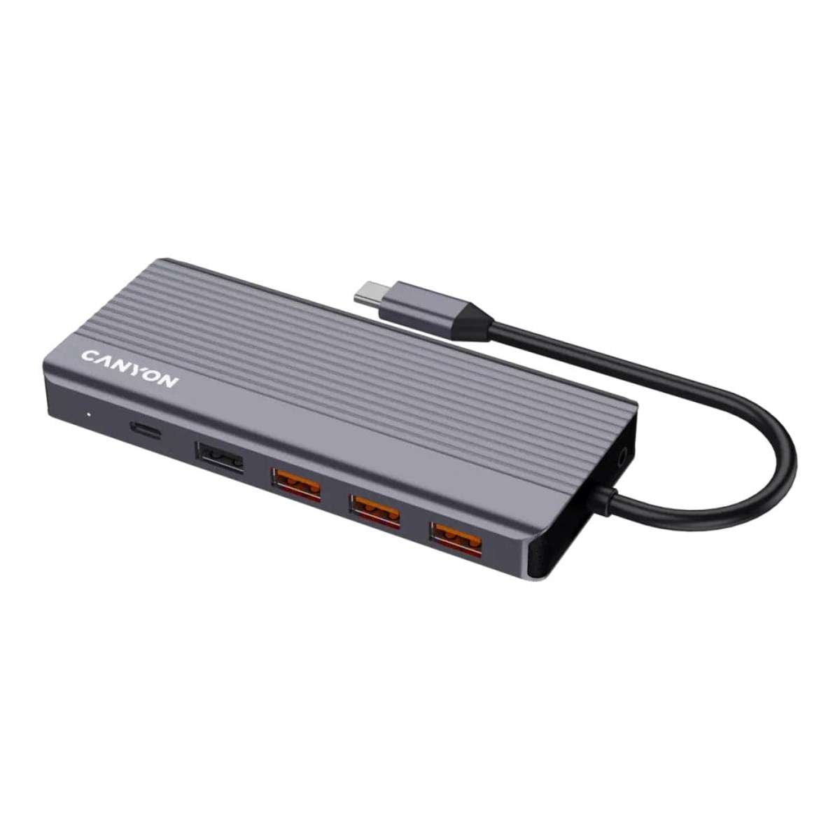 Canyon DS-16 13-in-1 Type-C Ethernet Hub Grey CNS-TDS16
